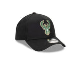 New Era 9Forty A-Frame NBA Milwaukee Bucks Black/Team