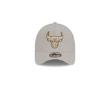 New Era 9Forty A-Frame NBA Medium Silver Chicago Bulls