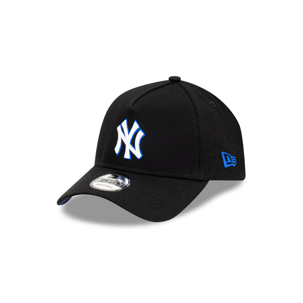 New Era 9Forty A-Frame MLB Black Royal New York Yankees
