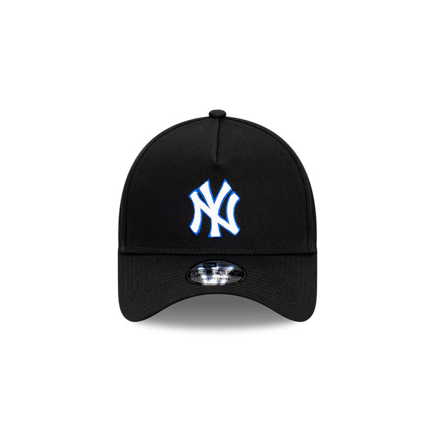 New Era 9Forty A-Frame MLB Black Royal New York Yankees