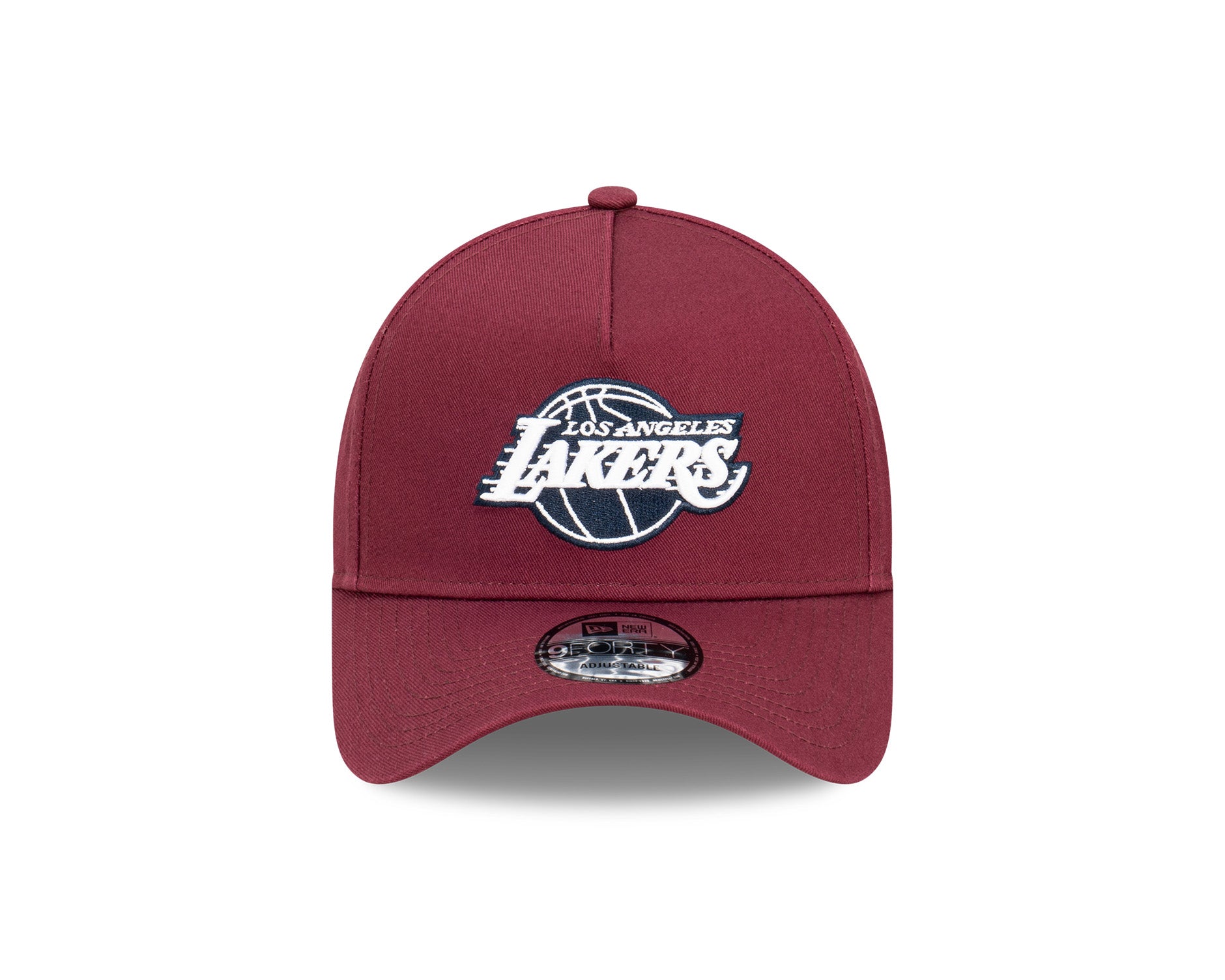 New Era 9Forty A-Frame NBA Maroon/Navy Los Angeles Lakers