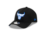 New Era 9Forty A-Frame NBA Black Royal Chicago Bulls