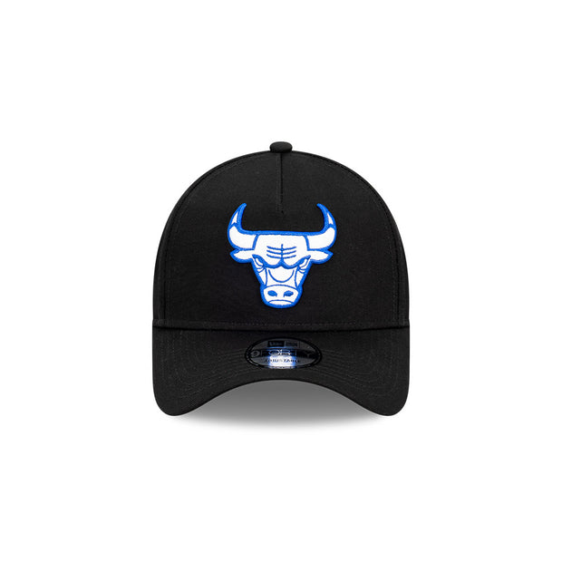 New Era 9Forty A-Frame NBA Black Royal Chicago Bulls