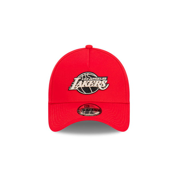 New Era 9Forty A-Frame NBA Scarlet Stone Los Angeles Lakers