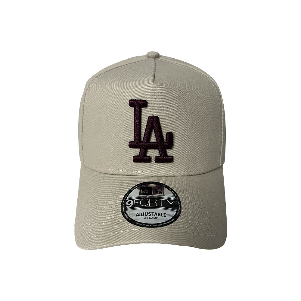 New Era 9Forty A-Frame MLB Los Angeles Dodgers Stone