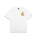New Era Rivals Oversized T-Shirt Bulls Vs Pistons White