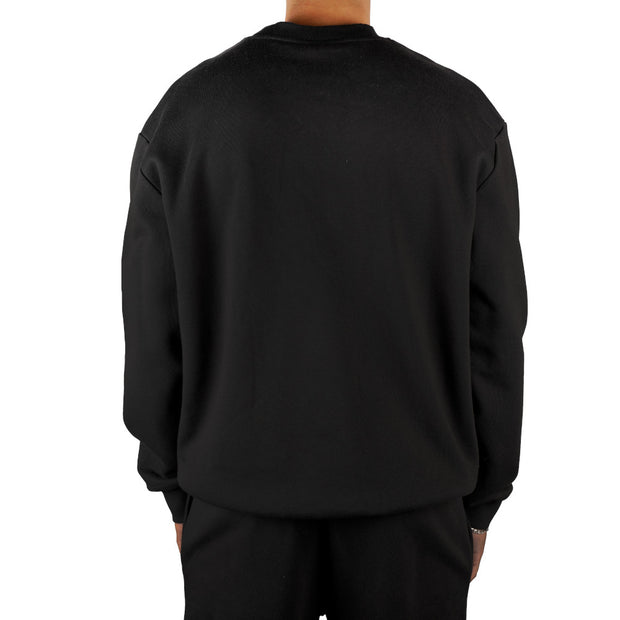 New Era Oversized Essentials Crew Black