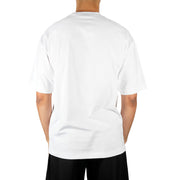 New Era Oversized Racing Tee White