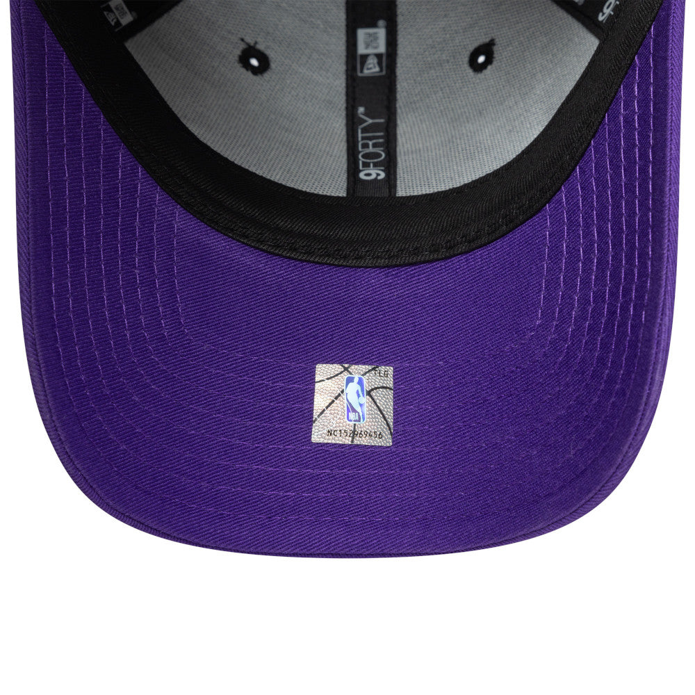 New Era 9Forty Snapback NBA 2Tone Champs Side Patch Los Angeles Lakers Black Purple