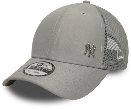 New Era 9Forty Trucker MLB Flawless New York Yankees Grey