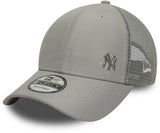 New Era 9Forty Trucker MLB Flawless New York Yankees Grey