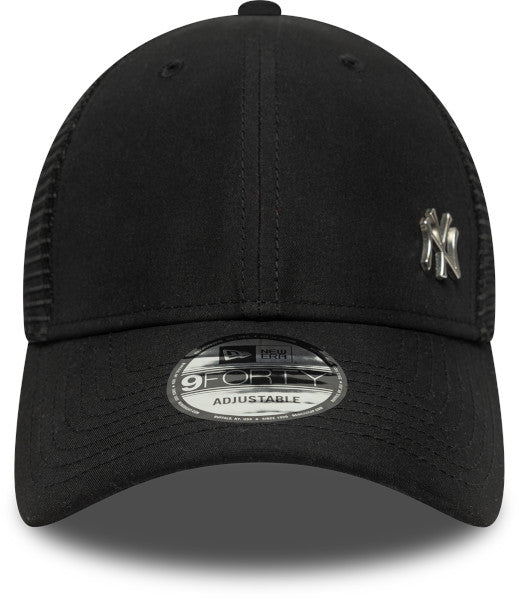 New Era 9Forty Trucker MLB Flawless New York Yankees Black