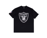 New Era NFL V-Neck Jersey Tee Las Vegas Raiders Black