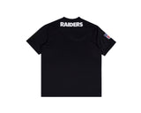 New Era NFL V-Neck Jersey Tee Las Vegas Raiders Black