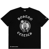 New Era NBA Gothic Script Tee Boston Celtics Black