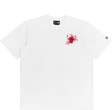 New Era NBA Grunge Rose Tee Chicago Bulls White