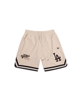 New Era MLB Sandy Bay Mesh Shorts Los Angeles Dodgers Off-White