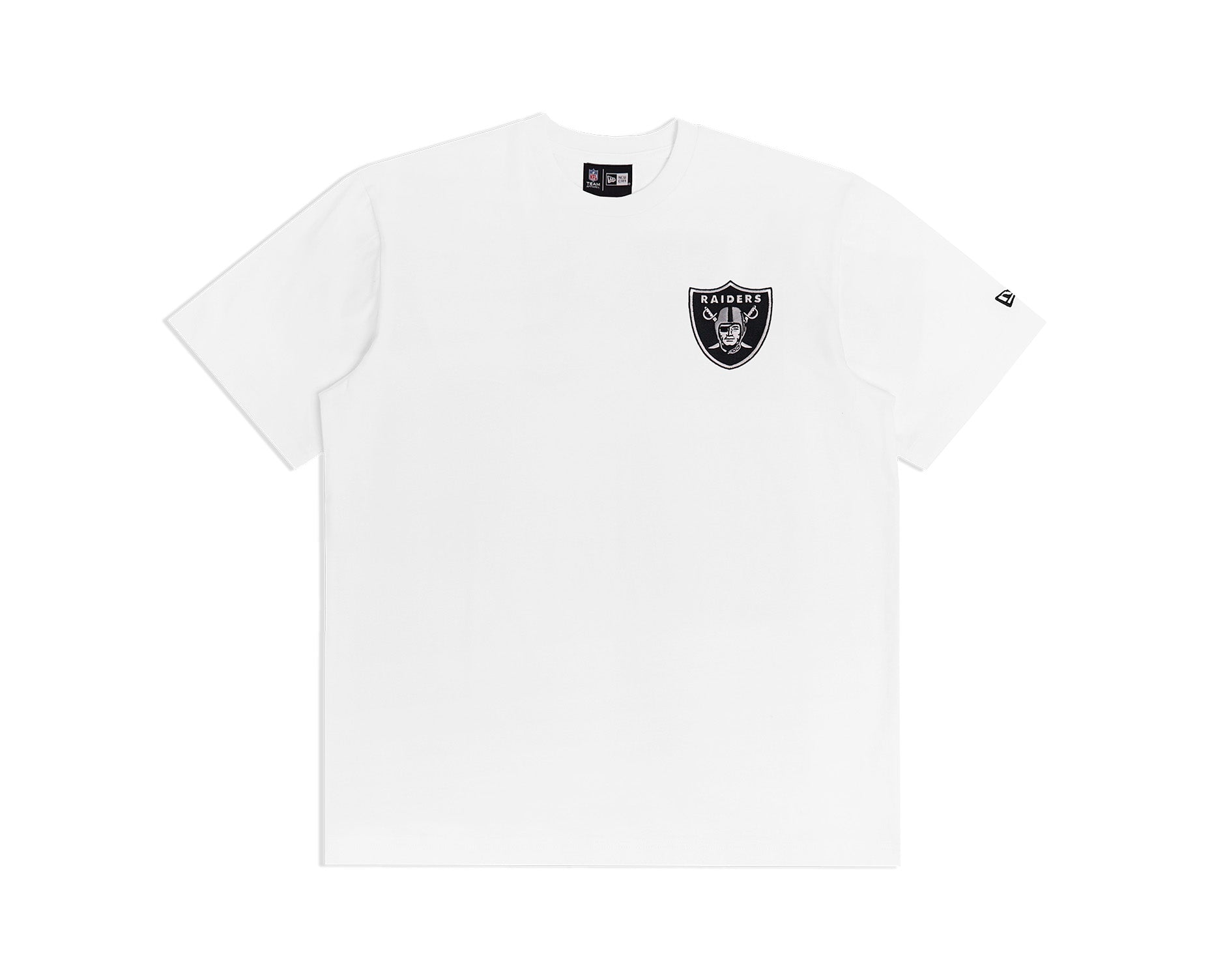 New Era NFL Team Script Tee Las Vegas Raiders White