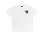 New Era NFL Team Script Tee Las Vegas Raiders White