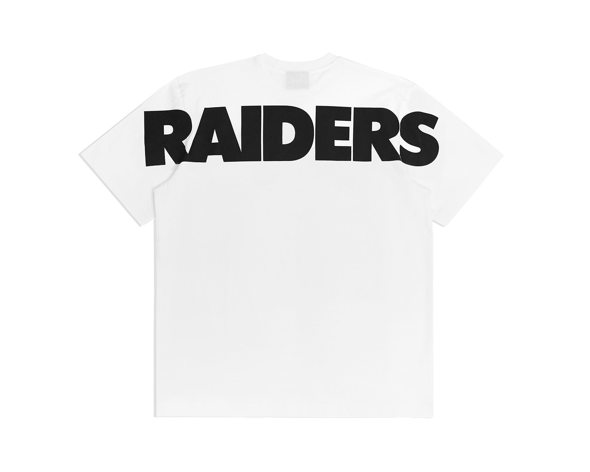 New Era NFL Team Script Tee Las Vegas Raiders White