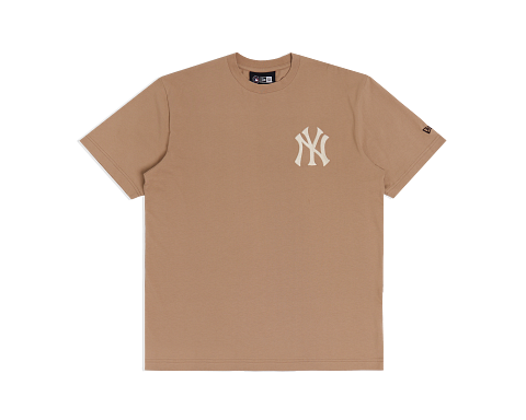 New Era MLB Sandy Bay Champs Tee New York Yankees Camel