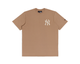 New Era MLB Sandy Bay Champs Tee New York Yankees Camel