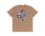 New Era MLB Sandy Bay Champs Tee New York Yankees Camel