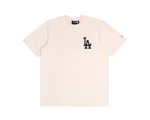 New Era MLB Sandy Bay Champs Tee Los Angeles Dodgers Off-White