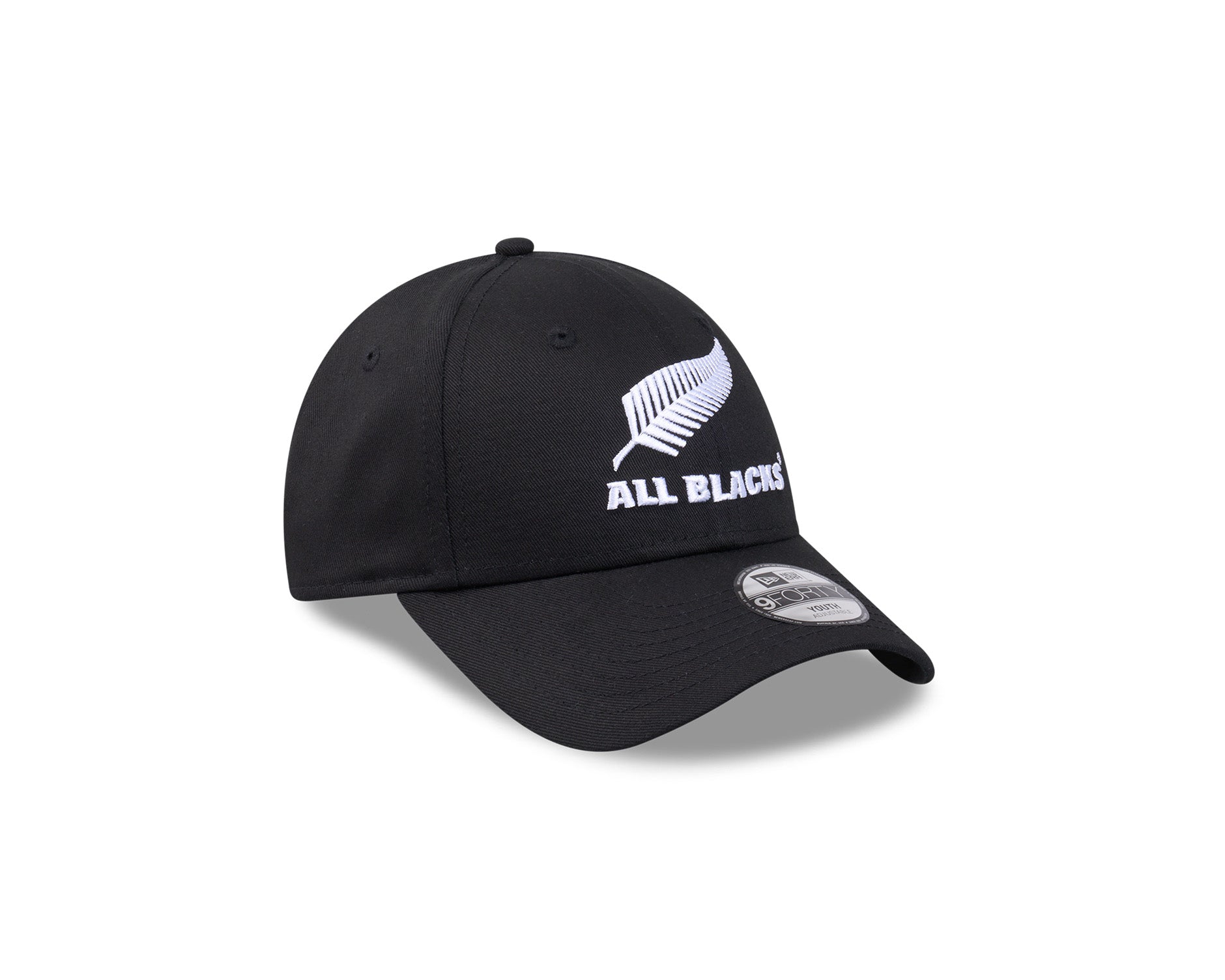 New Era Kids 9Forty Rugby Union All Blacks Black/White