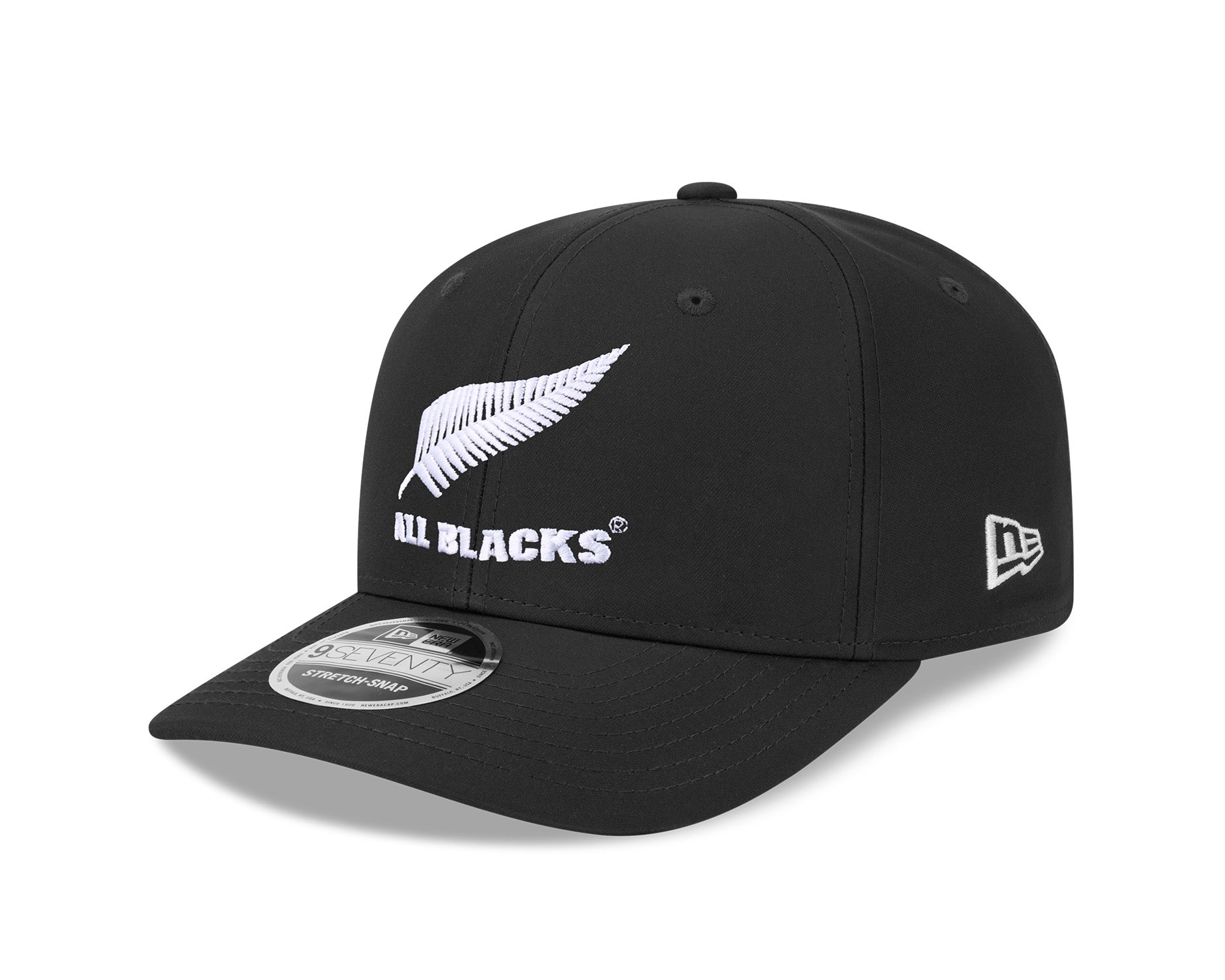 New Era 9Seventy Rugby Union All Blacks Pro-Lite Black/White