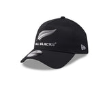 New Era 9Forty A-Frame Rugby Union All Blacks Silver TPU Badge
