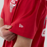 New Era NBA Repeat Tee Chicago Bulls Red