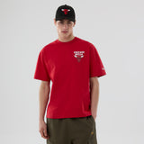 New Era NBA Repeat Tee Chicago Bulls Red