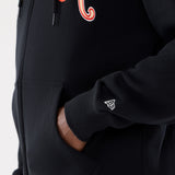 New Era MLB Multi Letter 2Way Zip Hoodie New York Yankees Black