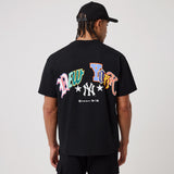 New Era MLB Multi Letter Tee New York Yankees Black