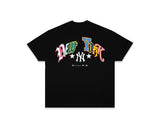 New Era MLB Multi Letter Tee New York Yankees Black