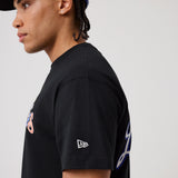 New Era MLB Multi Letter Tee Los Angeles Dodgers Black
