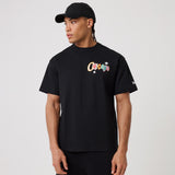 New Era NBA Multi Letter Tee Chicago Bulls Black