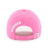 47 Brand Clean Up MLB Brights New York Yankees Pink