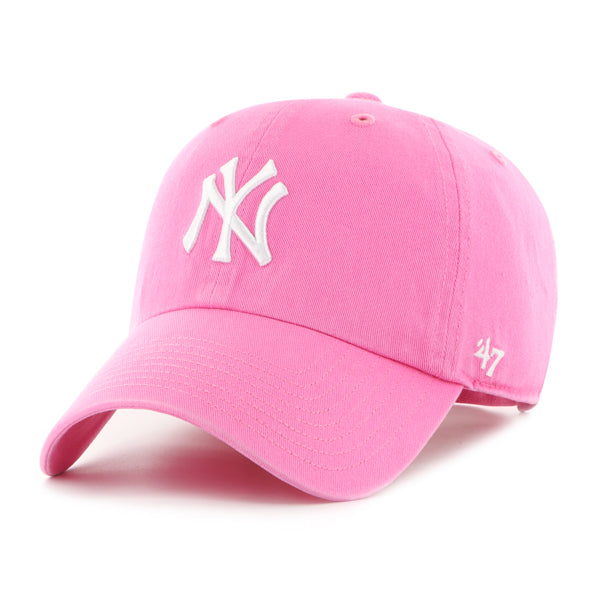 47 Brand Clean Up MLB Brights New York Yankees Pink