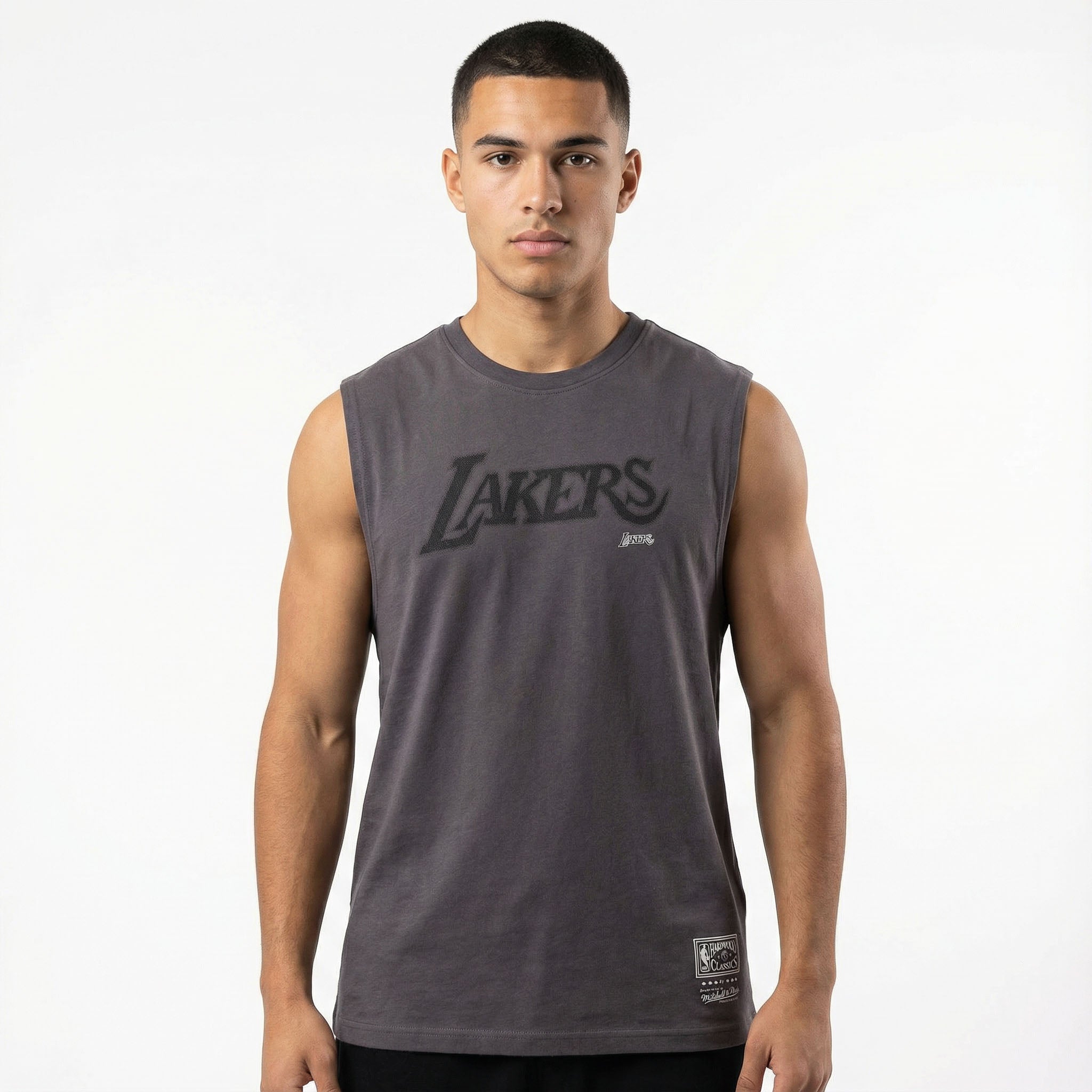 Mitchell & Ness NBA Team IP Muscle Los Angeles Lakers Faded Slate