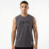 Mitchell & Ness NBA Team IP Muscle Los Angeles Lakers Faded Slate