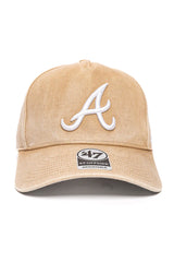 47 Brand Offside DT MLB Raised Chain Atlanta Braves Khaki