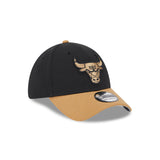 New Era 39Thirty NBA Black Wheat Chicago Bulls
