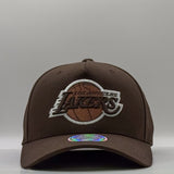 Mitchell & Ness NBA Flexfit 110 Los Angeles Lakers Brown
