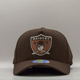 Mitchell & Ness NFL Flexfit 110 Las Vegas Raiders Brown
