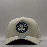 Mitchell & Ness NBA Flexfit 110 Boston Celtics Cream/Teal
