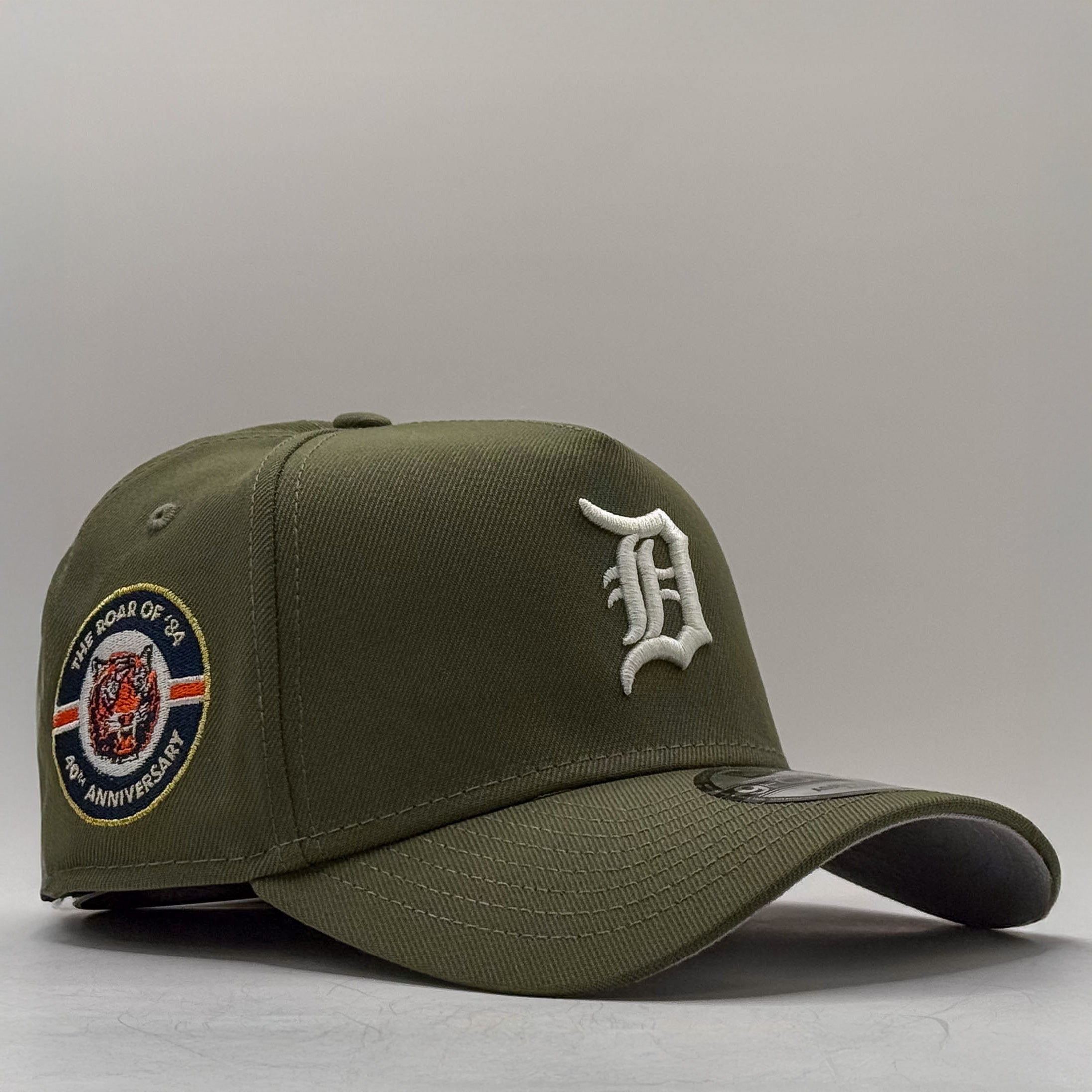 New Era 9Forty A-Frame 40th Anniversary Detroit Tigers New Olive