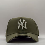 New Era 9Forty A-Frame 99 World Series New York Yankees New Olive