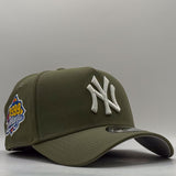 New Era 9Forty A-Frame 99 World Series New York Yankees New Olive
